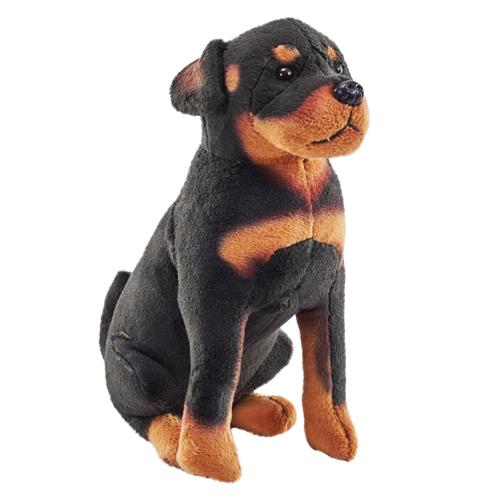 Rottweiler Dog Teddy Bear Soft Toy The Teddy Bear Cupboard