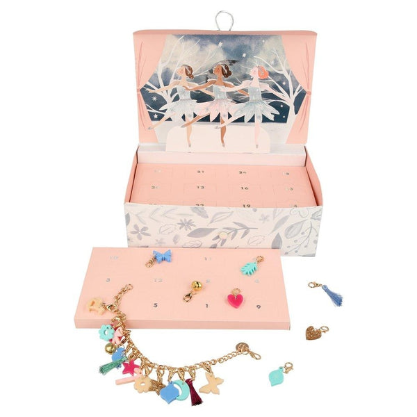 Winter Ballerina Charm Bracelet Advent Calendar Suitcase Meri Meri