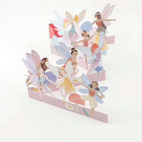 Fairy Party Birthday Concertina Card