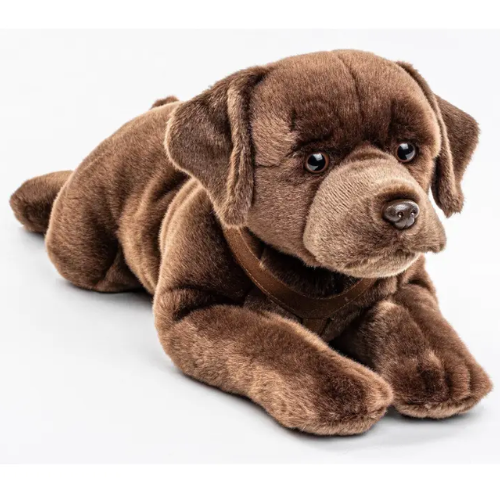 Rocco Chocolate Labrador Puppy Dog Teddy Bear Soft Toy The Teddy Bear Cupboard