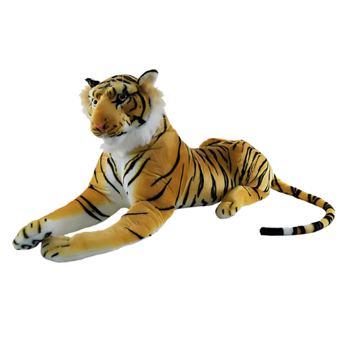 Jumbo Laying Tiger Soft Toy