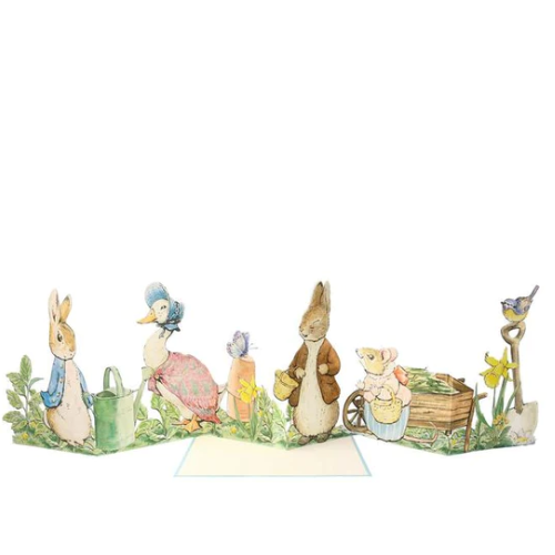 Peter Rabbit & Friends Concertina Card